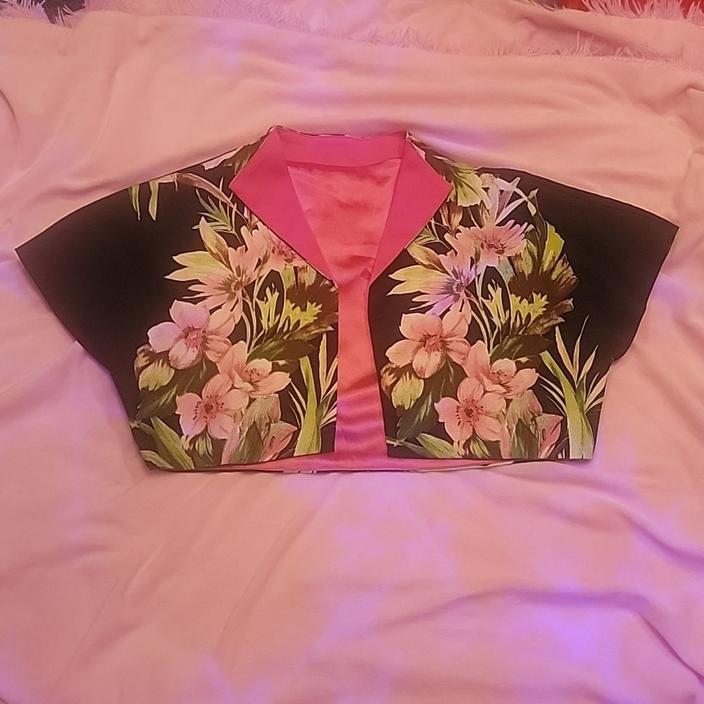 PUG Laura Byrnes Pele tropical dress with bolero NWT - Picture 8 of 10